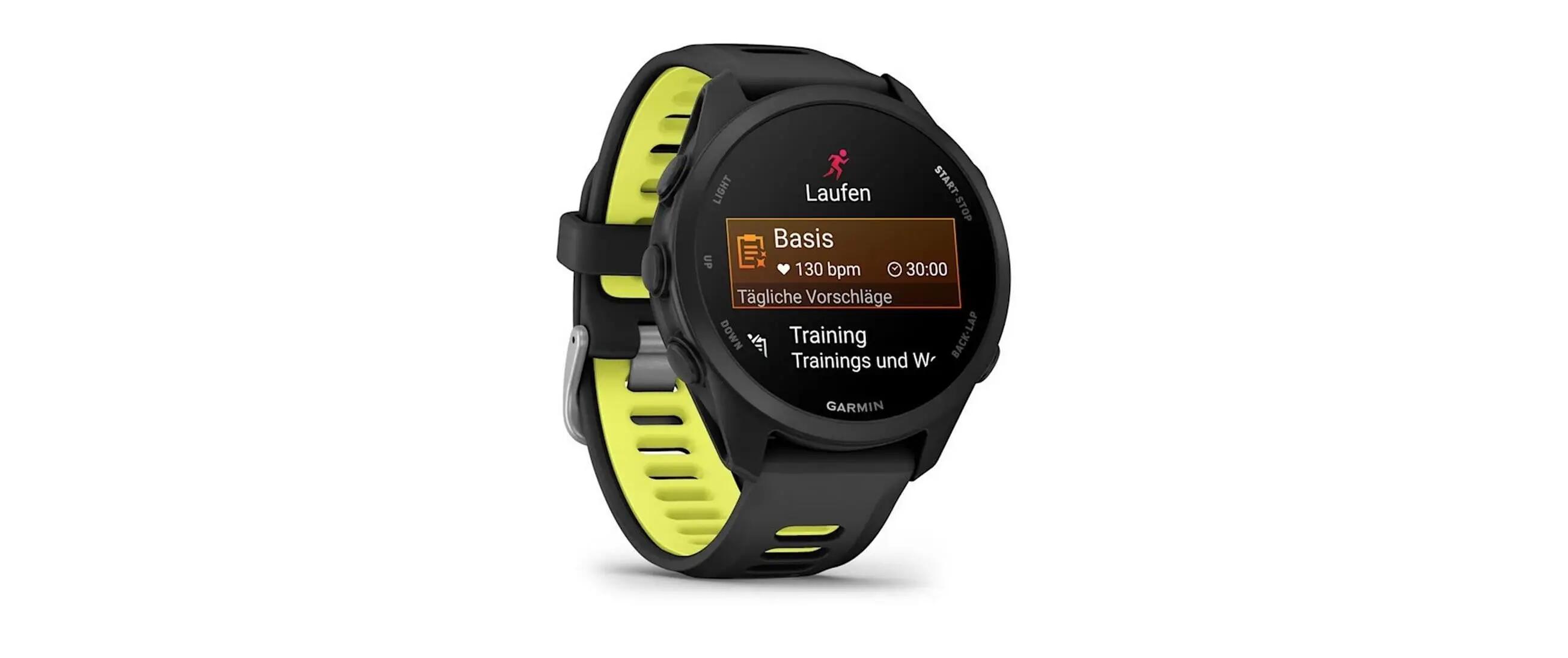 Montre connectée Garmin Forerunner 170 Music Noir/Jaune 2/5