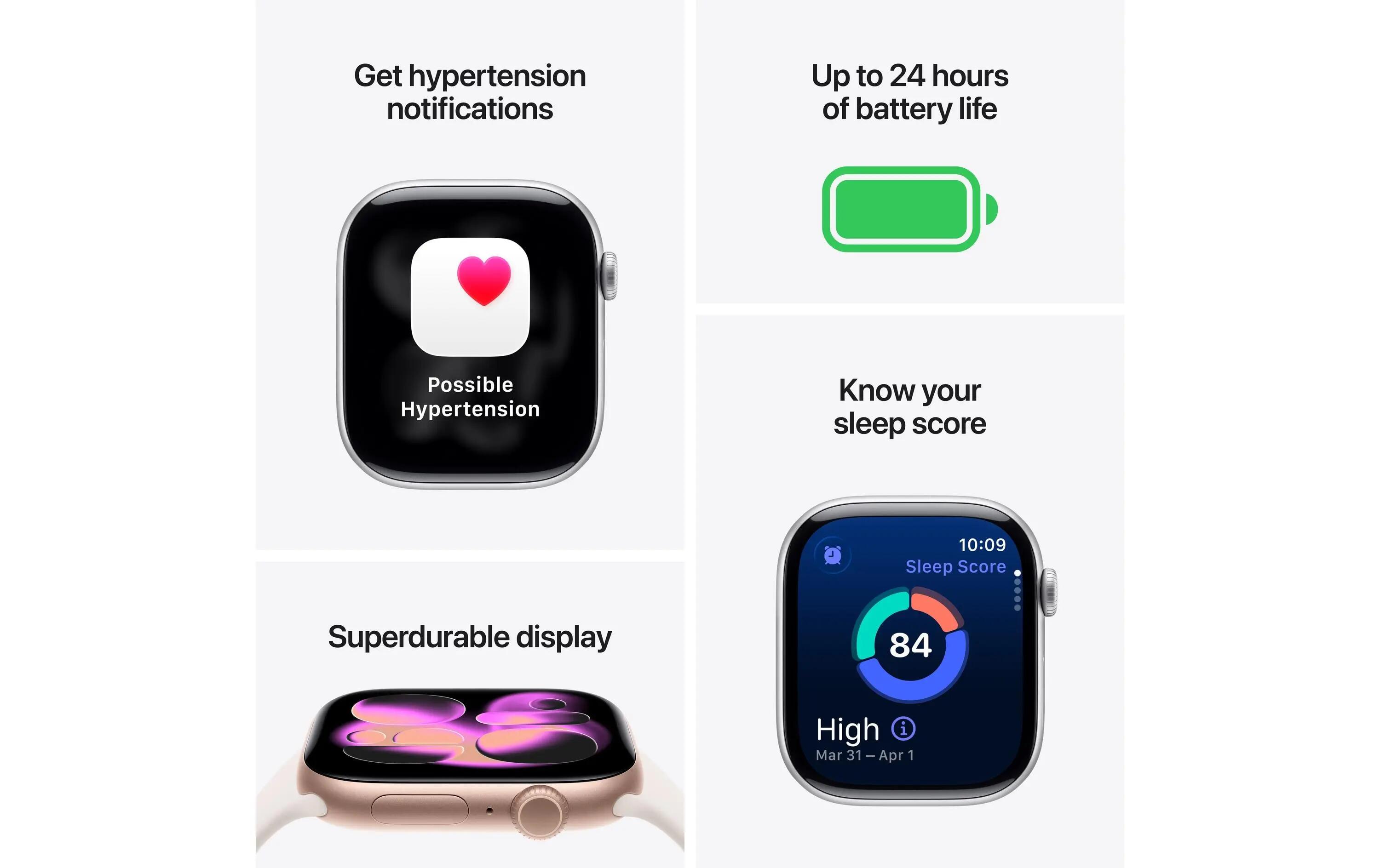 Apple Watch Series 11 46mm LTE Oro Titan Light Blush M/L 3/3