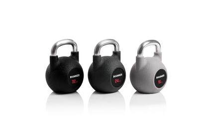 HAMMER Kettlebell Compétition Fonte Anthracite 24 kg