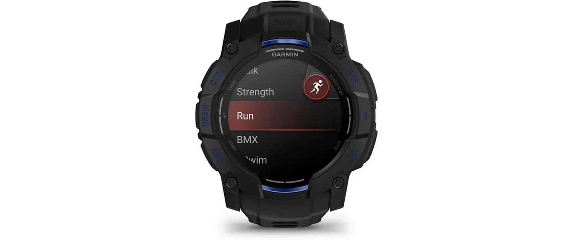 GARMIN Instinct 3 AMOLED Orologio sportivo GPS Nero/Blu 2/3