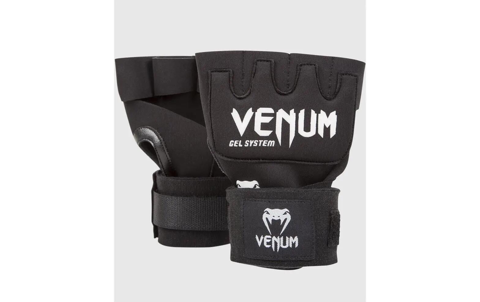 Venum Kontact Gel Bandages de boxe Noir/Blanc S 2/2