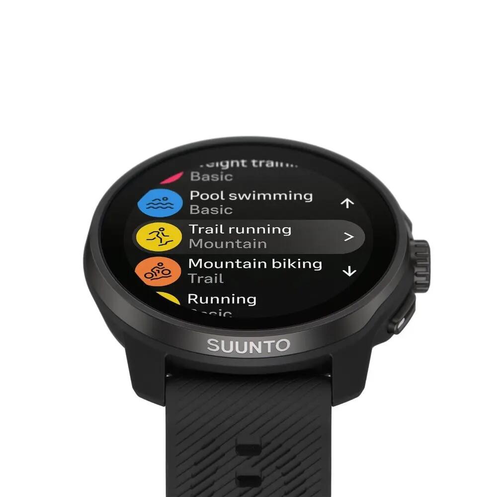 Reloj Deportivo GPS Race S All Black running Negro Suunto 3/3