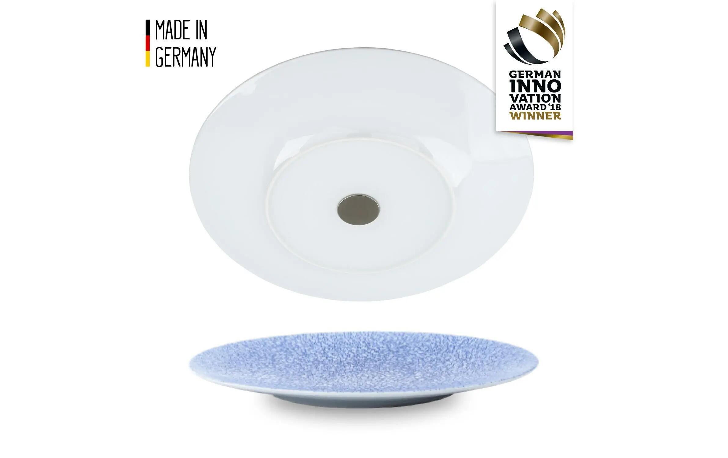 Silwy Magnetic Dinner Plate Blue 2/3