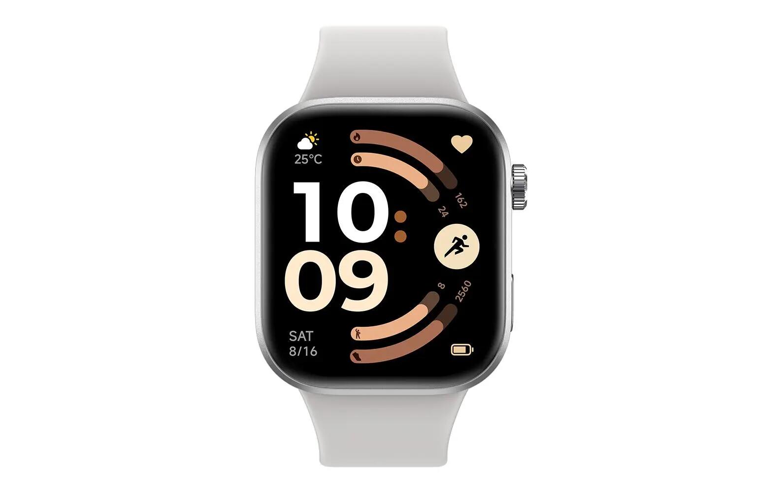 Xiaomi Watch 6 Smartwatch Silber Grau 2/3