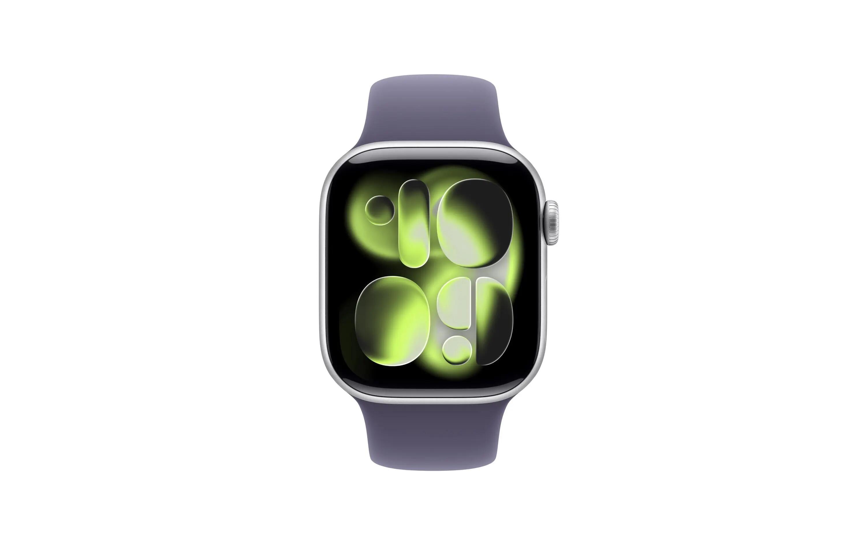 Apple Watch Series 11 42mm LTE Argento Alu Viola M/L 2/3