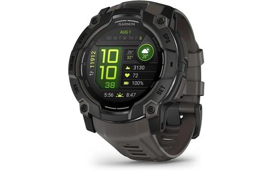 GARMIN Instinct 3 Sportuhr Schwarz/Kohle 50 mm