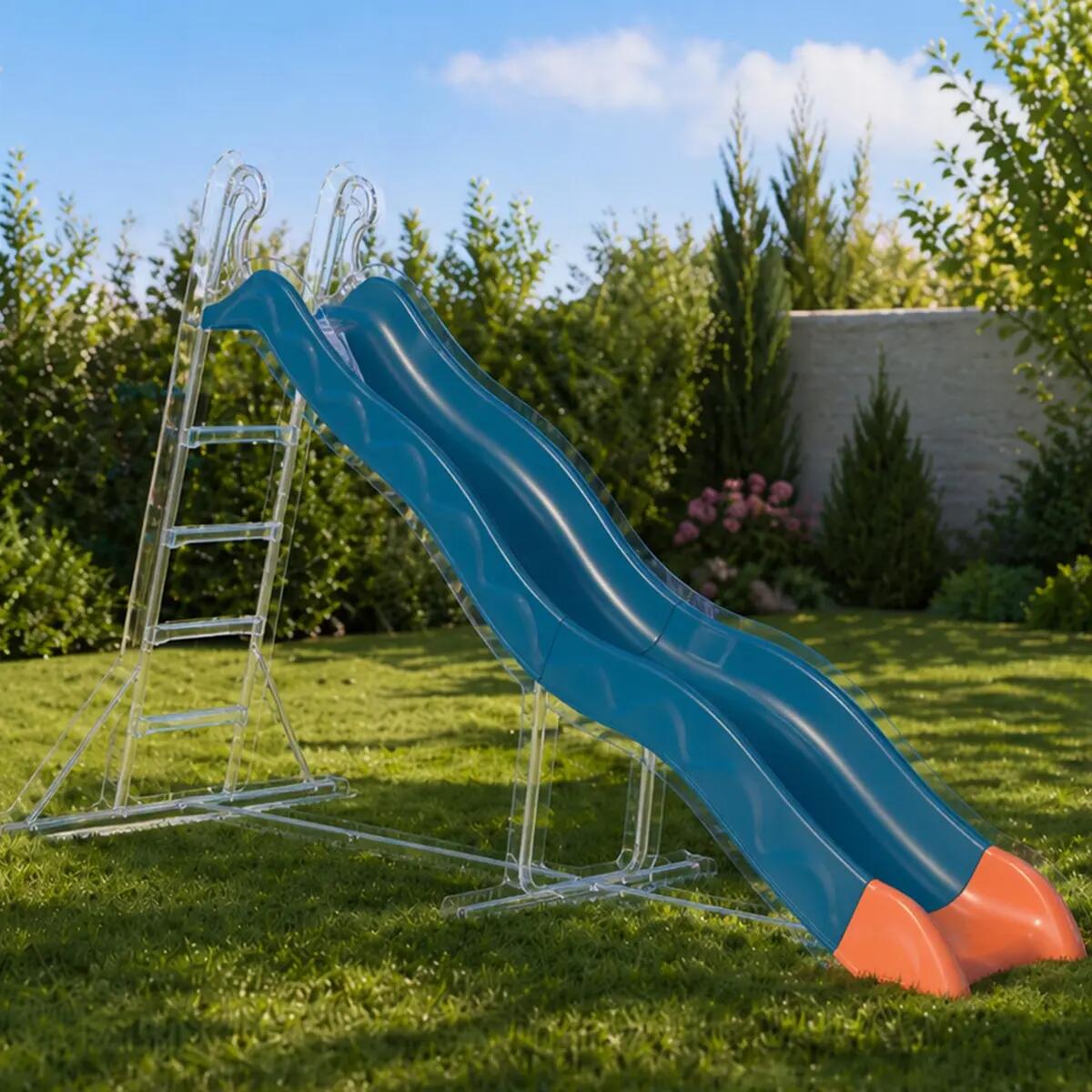 Glissiere Trigano 3,32 m avec pieds plateforme 140 150 cm 2/2