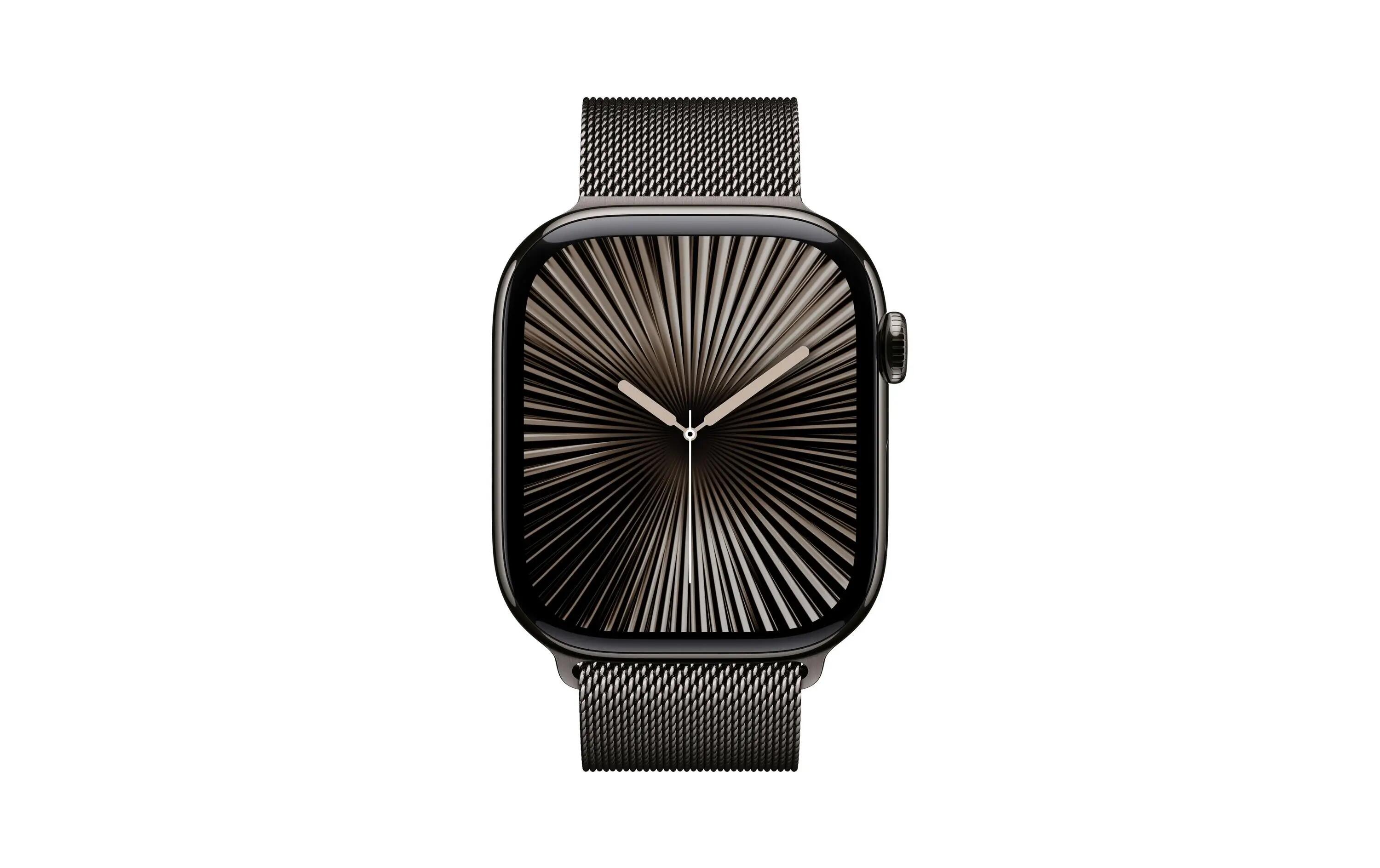 Apple Watch Series 10 46mm LTE Titane Ardoise M/L 2/3