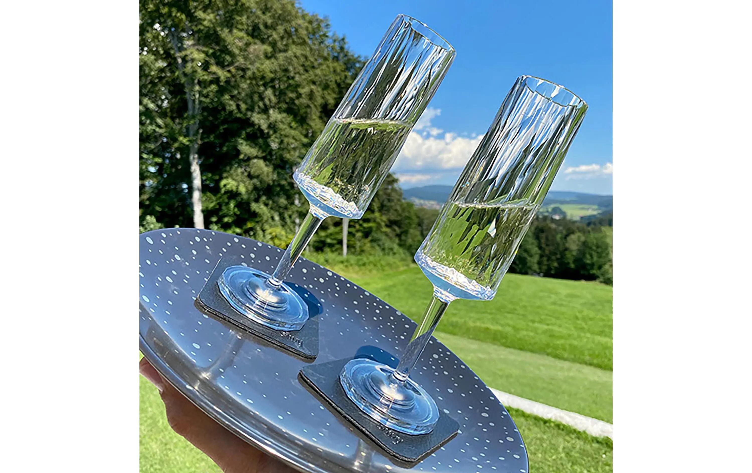 Silwy Outdoor-Champagnerglas Hightech-Kunststoff 6er-Set 2/3