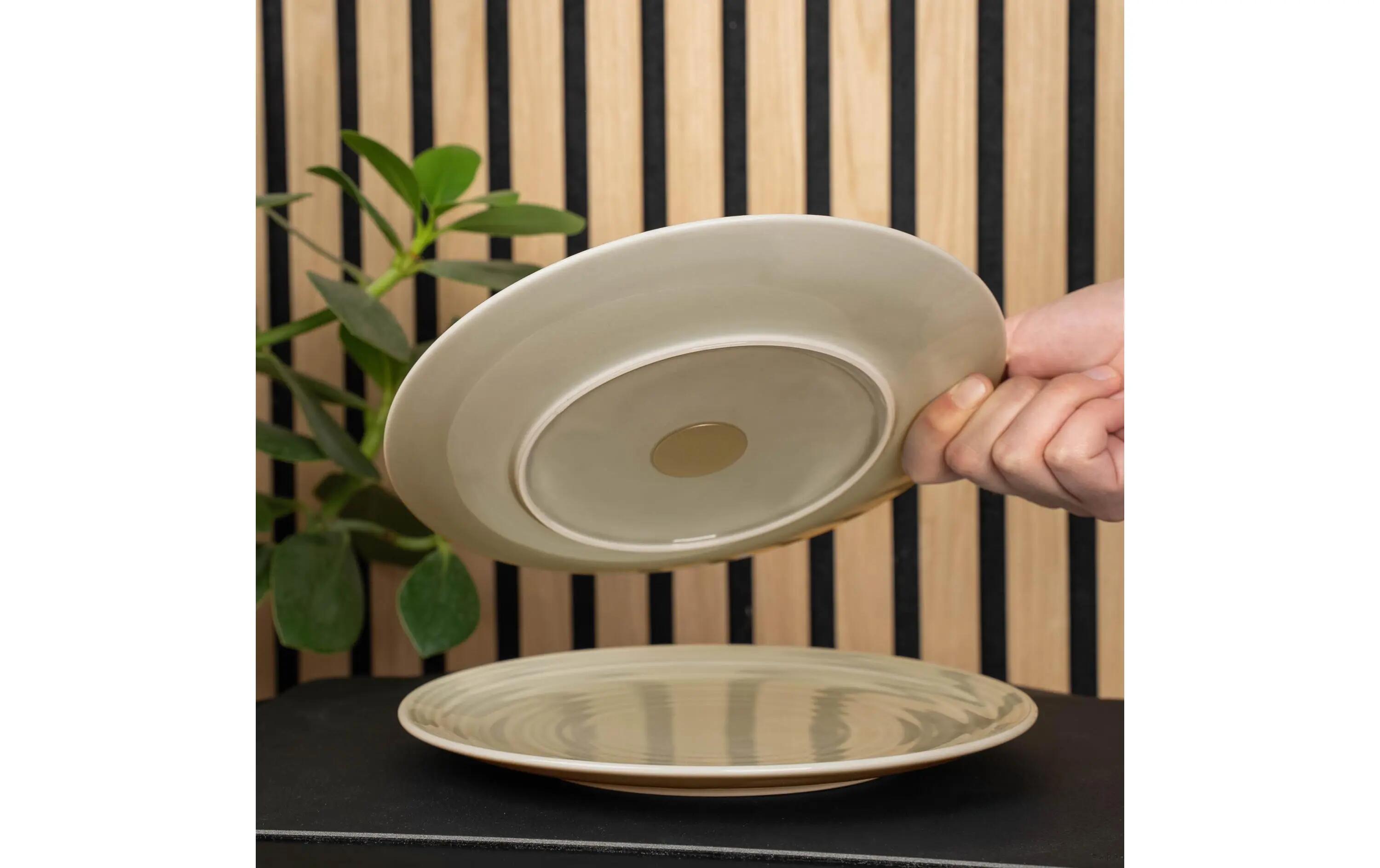 Silwy Magnet-Porzellanteller SAND 23 cm 2/3