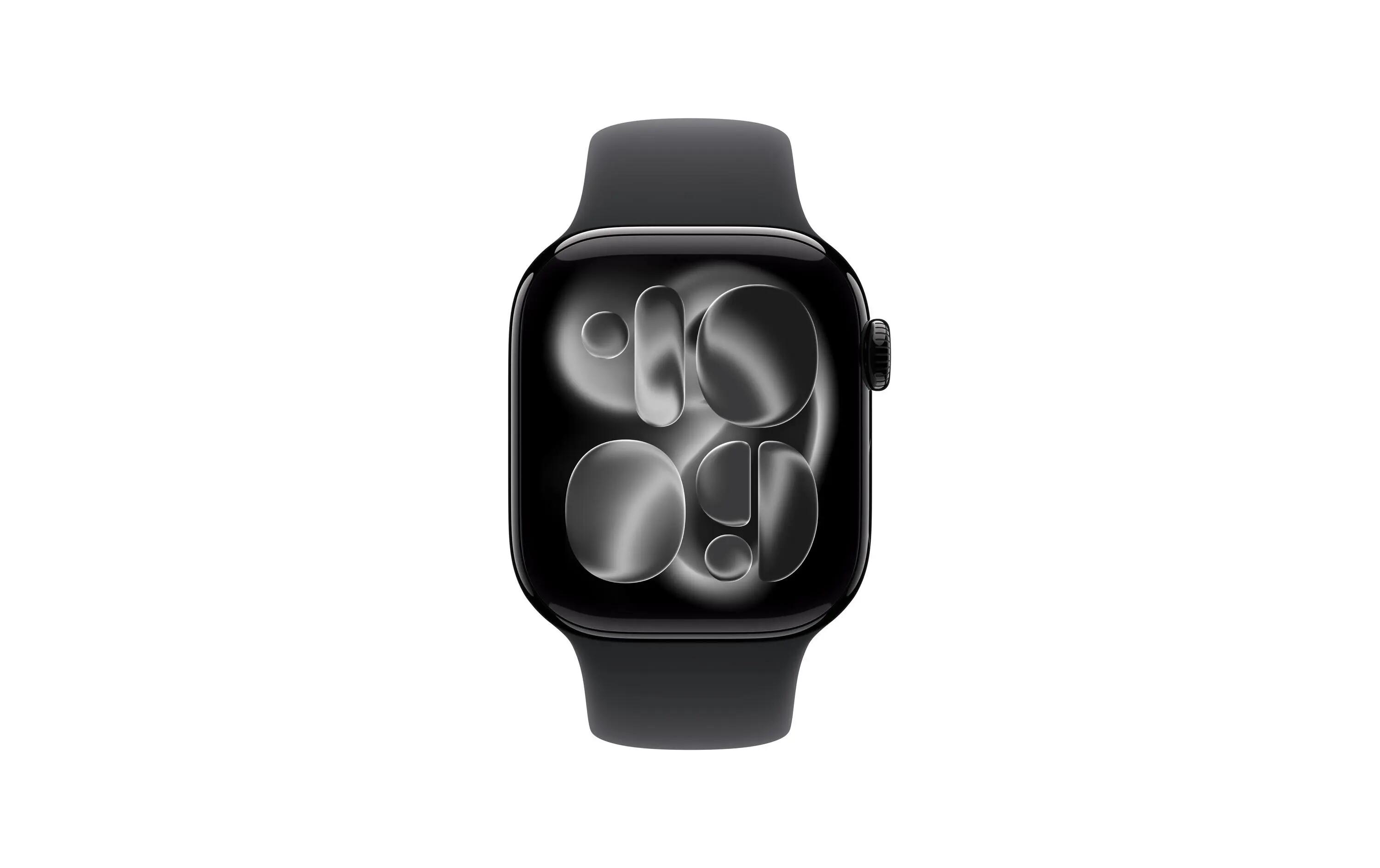 Apple Watch Series 11 42mm GPS Jet Black Alu Sport Band S/M 2/3