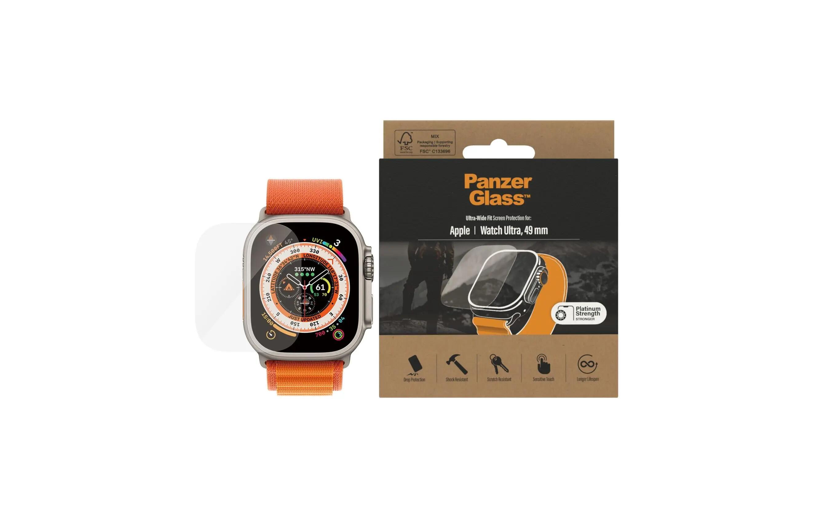 PanzerGlass Protection écran Apple Watch Ultra 49 mm 2/3