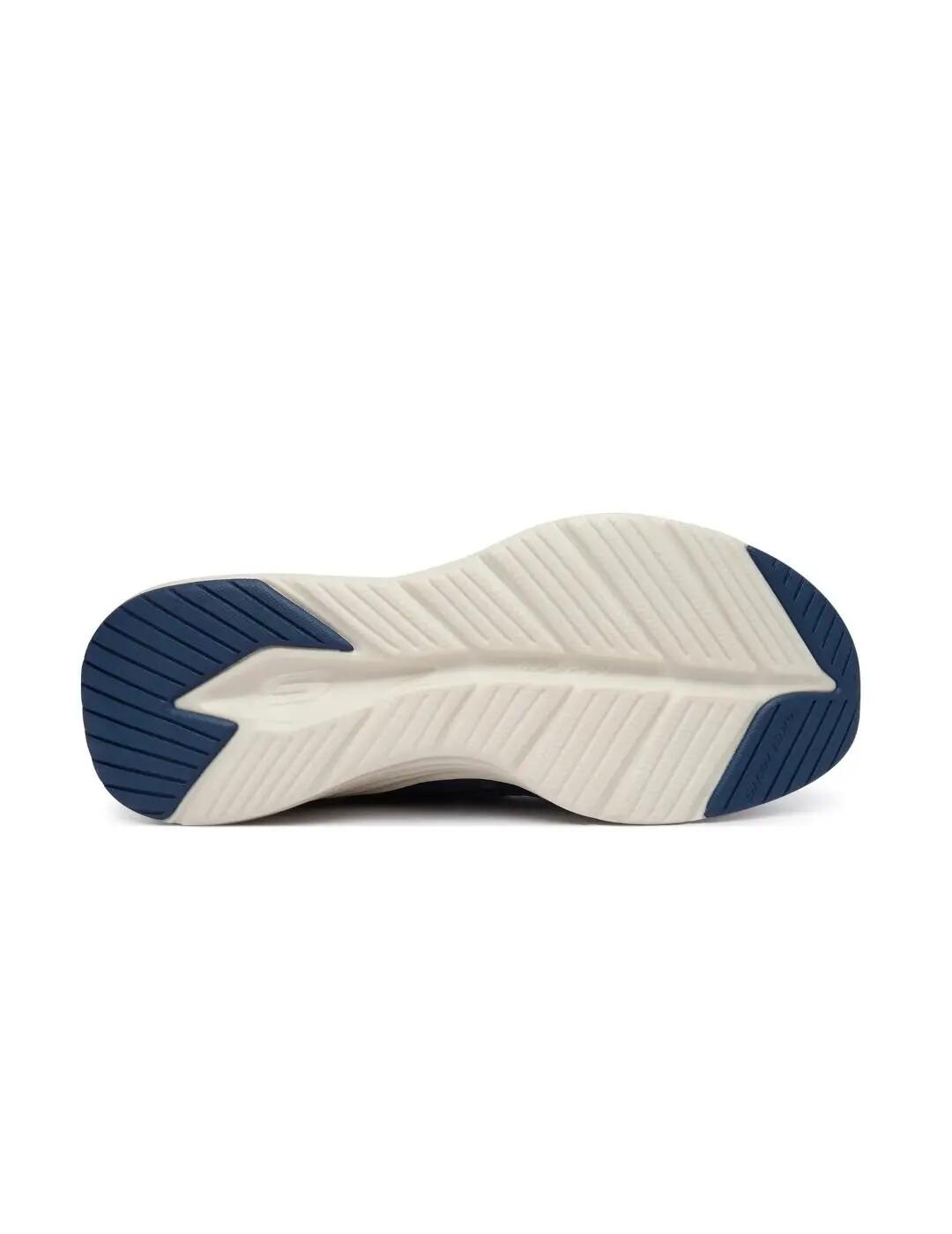 Zapatillas para Hombre Skechers Contour foam slip-ins Marino 3/4