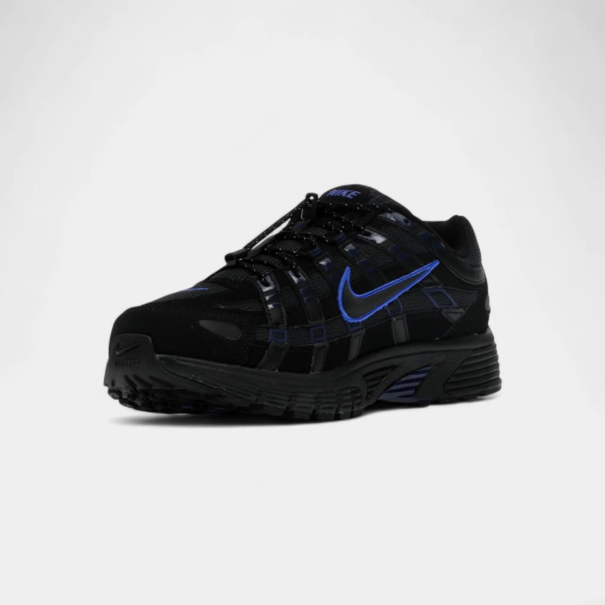 Nike P-6000 Black Anthracite Blue Void 3/4