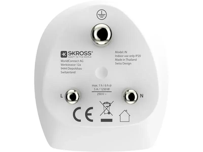 SKROSS Adattatore viaggio Combo World India 2in1 3/3