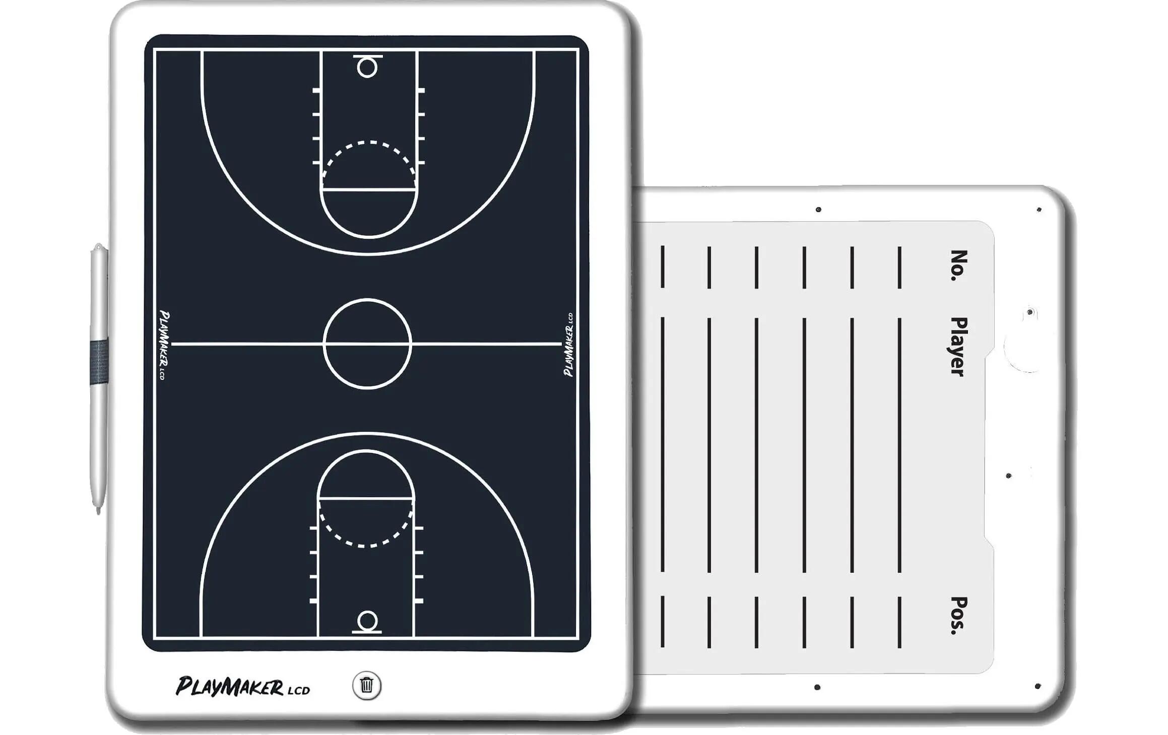 Playmaker LCD Taktiktafel Handball Weiss 1/1