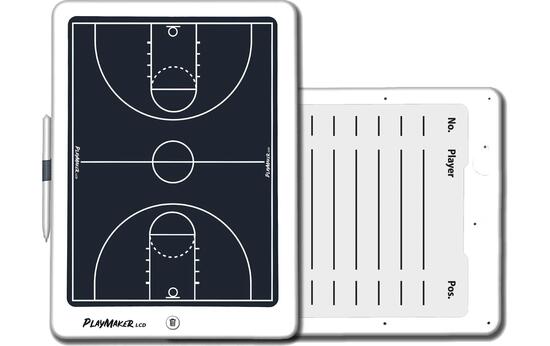 Playmaker LCD Taktiktafel Handball Weiss