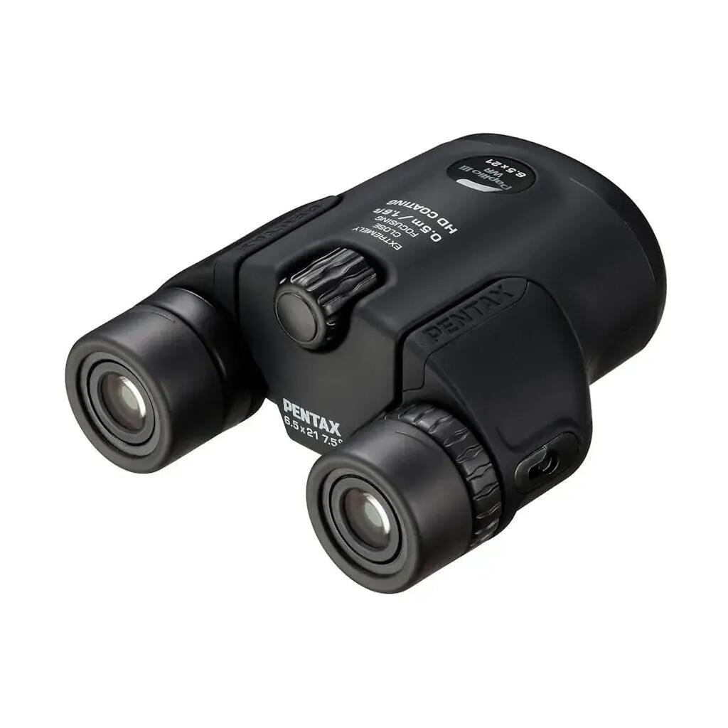 Pentax Papilio III Binoculars 6.5x21 mm Compact Black WR