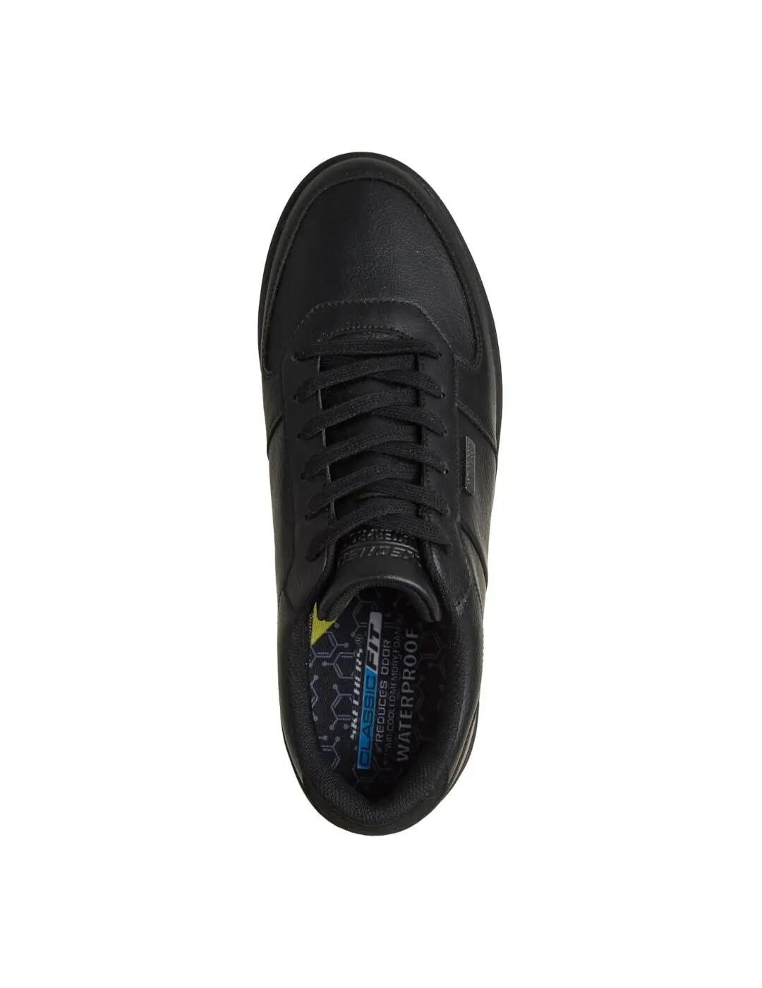 Herren-Sneaker Skechers Palmiro Schwarz. 4/4