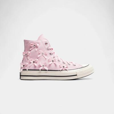 Converse chuck 70 hi bow studded pink frosting (women's)