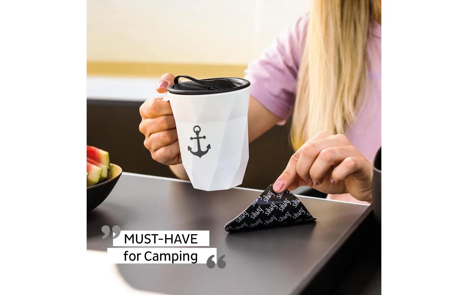 Silwy Magnetic Plastic Handle Mug 3 dl 3/3