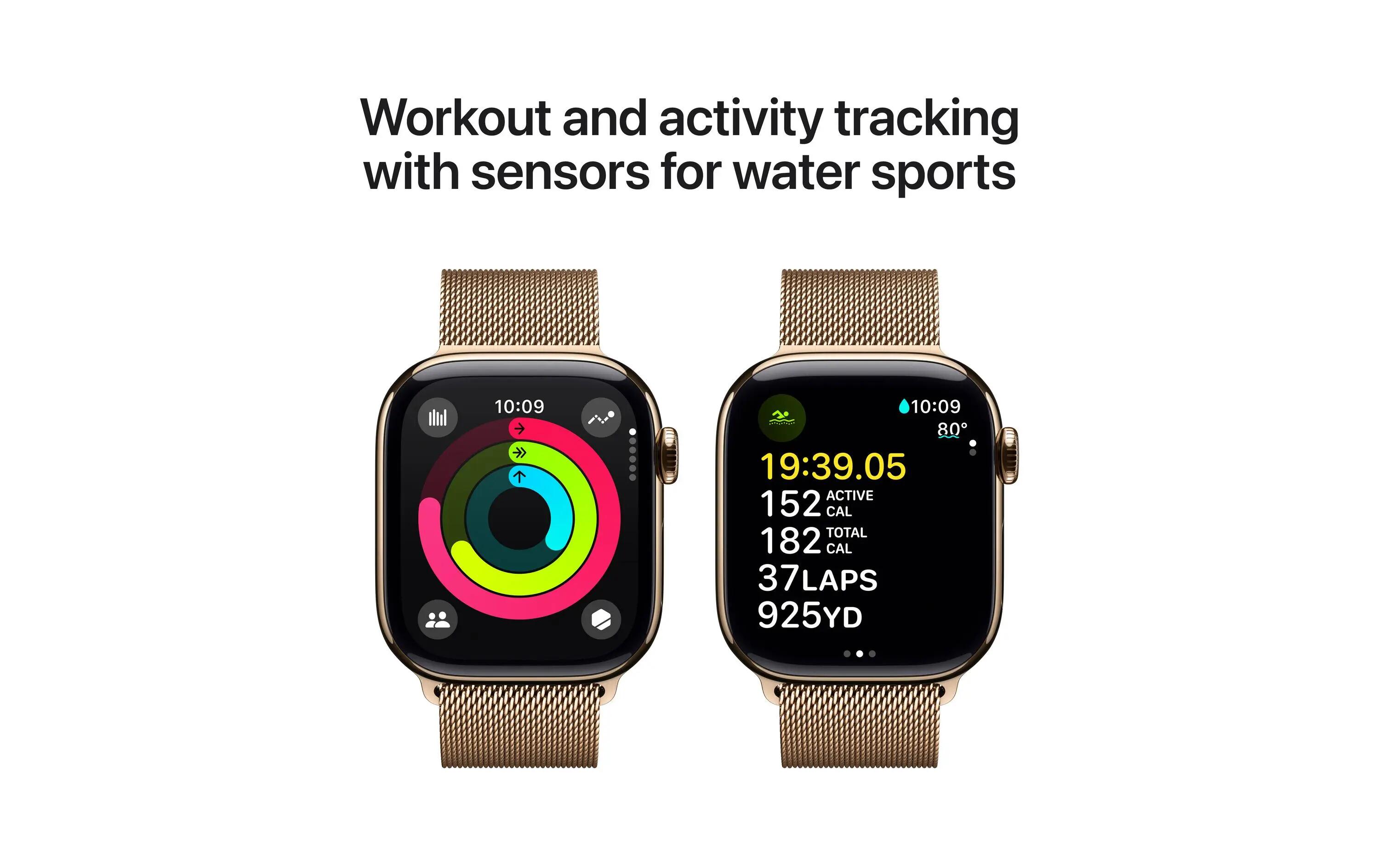 Apple Watch Series 10 42 mm LTE Titanium Gold Loop 2/3