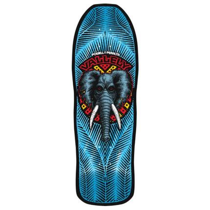 Skateboard Deck Old School Powell Peralta O.S. Vallely Elephant Blue Foil 9.85''