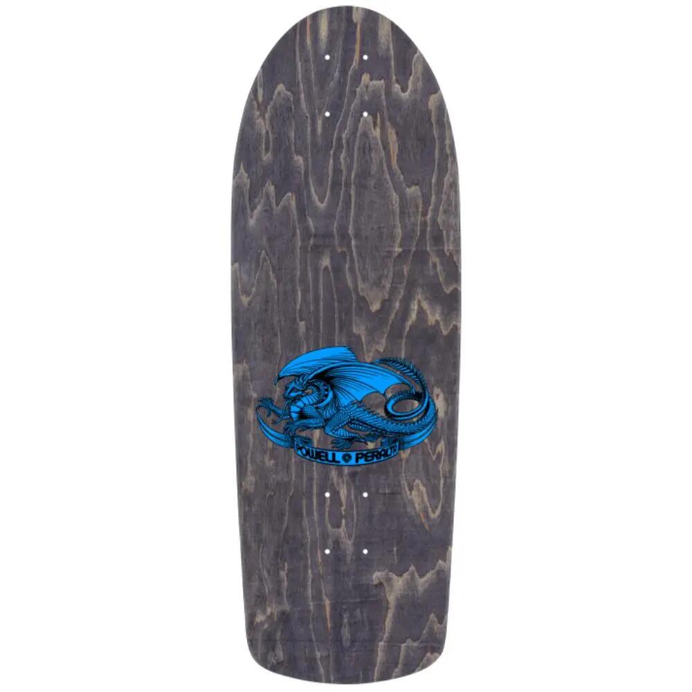 Skateboard Deck Old School Powell Peralta OG Ripper Deck Silver Foil 10'' 2/2