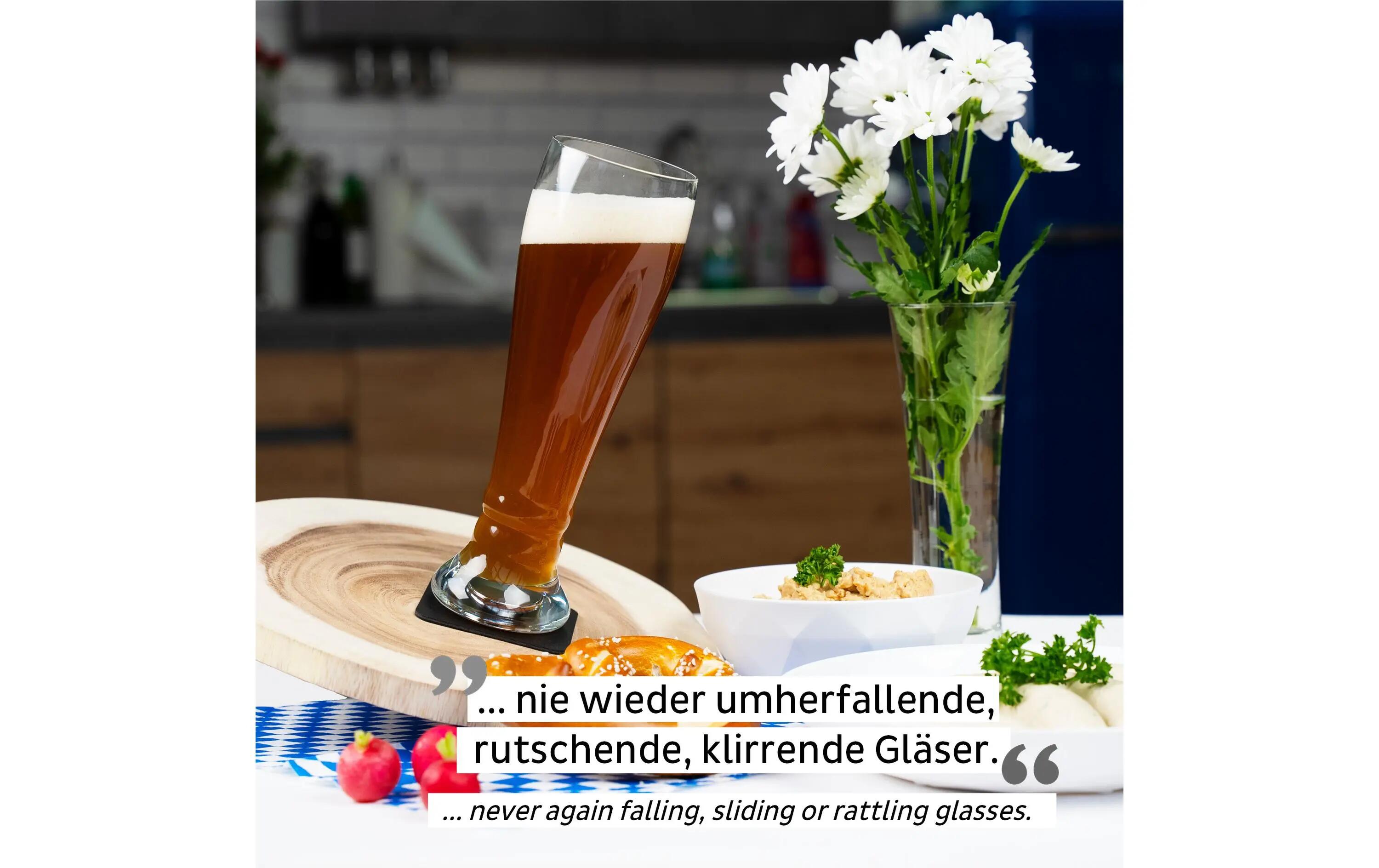 Silwy Bicchiere di cristallo magnetico per birra di frumento 3/3