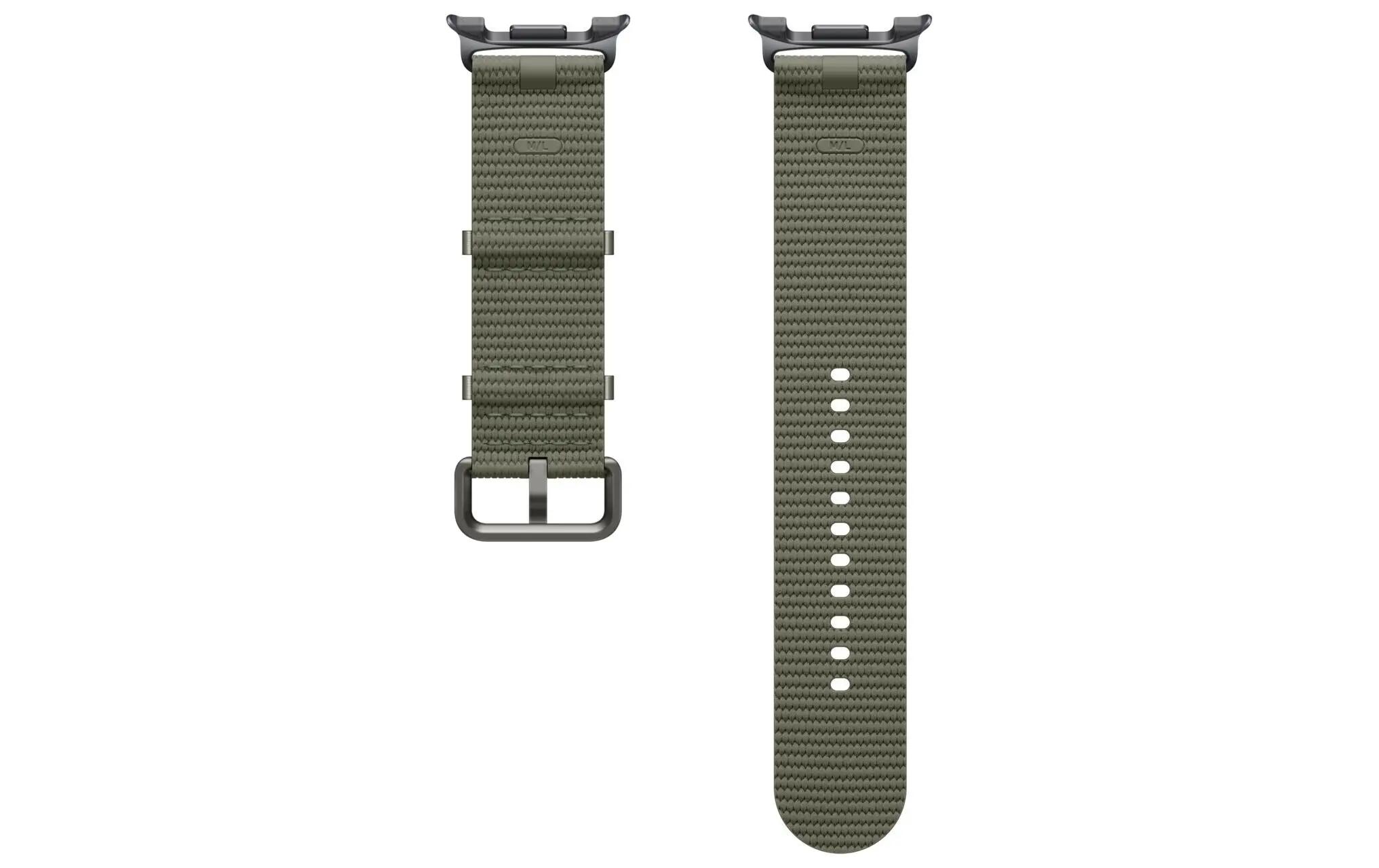 Samsung Cinturino Athleisure M/L Galaxy Watch8 Verde 2/3