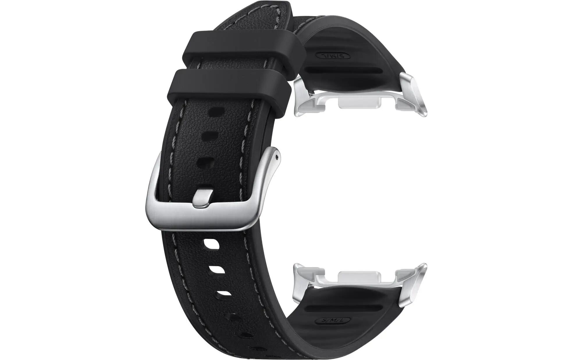 Samsung Hybrid Leather Band Watch8 S/M/L Blu 3/3