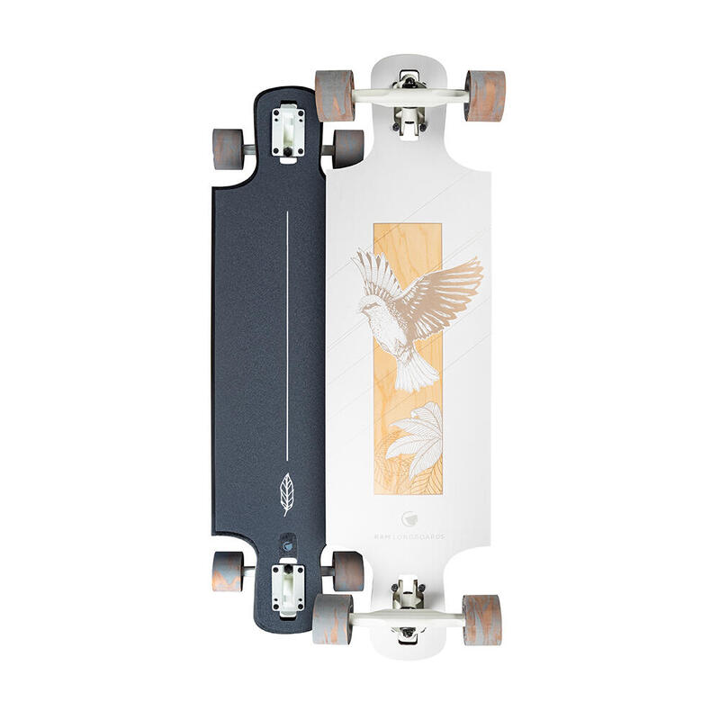 Deskorolka Longboard RAM Nivo 36.5" Pure