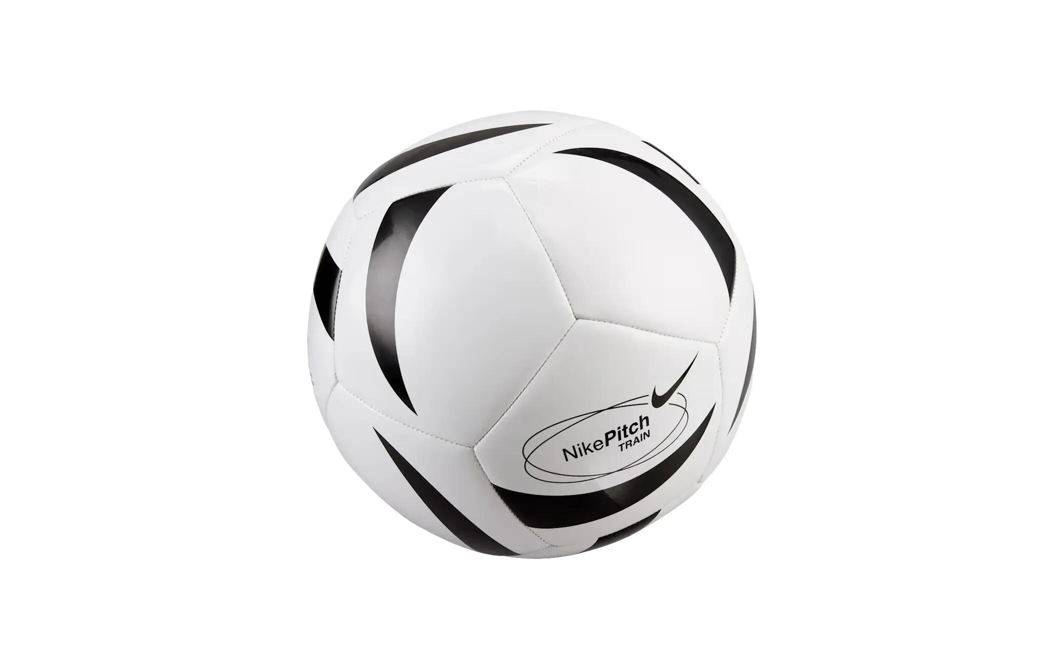 Nike Ballon d'entraînement Pitch FA25 Blanc/Bleu Taille 3 2/2