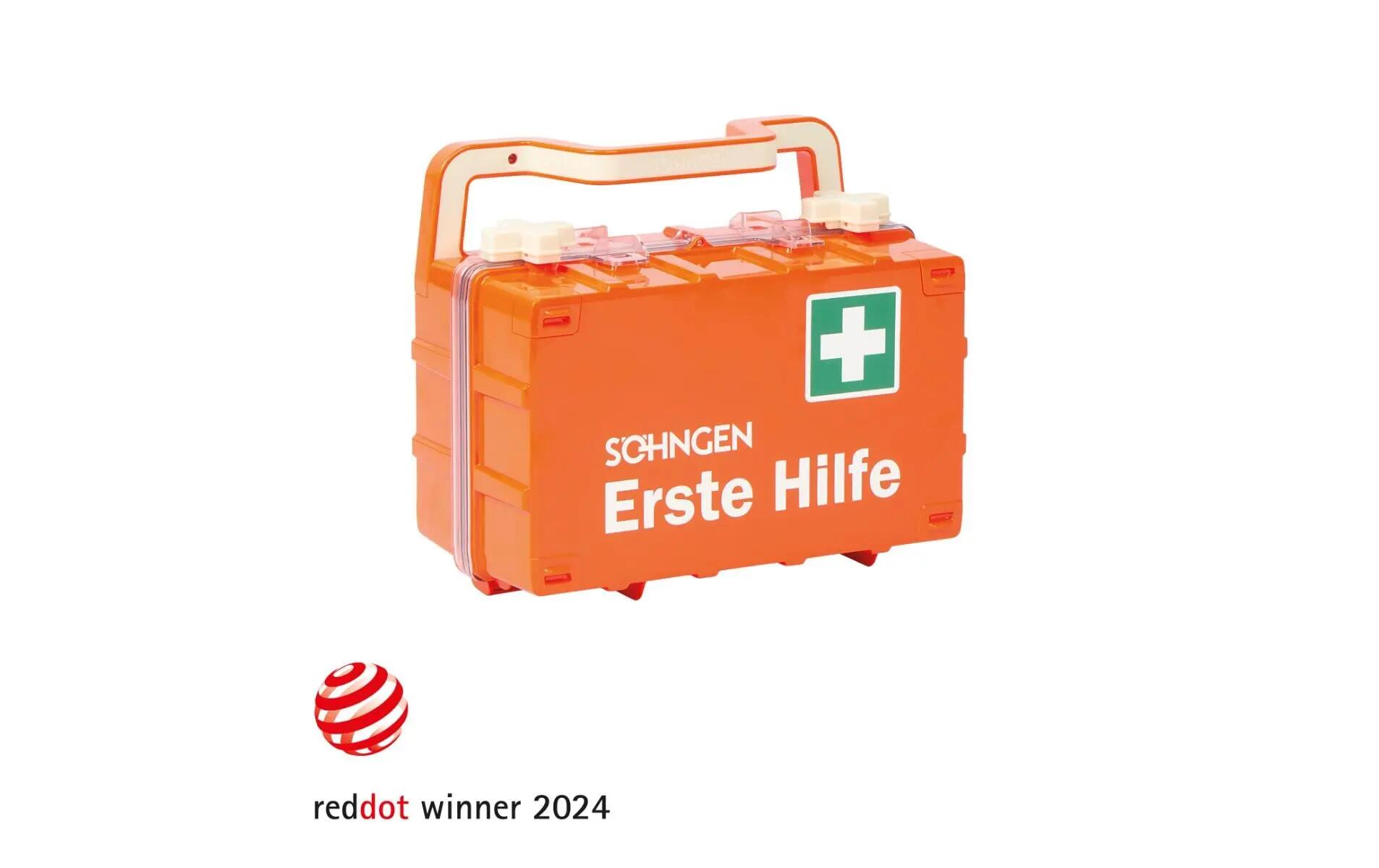 SÖHNGEN Kit de premiers secours DYNAMIC-GLOW DIN 13157 Orange S 3/3