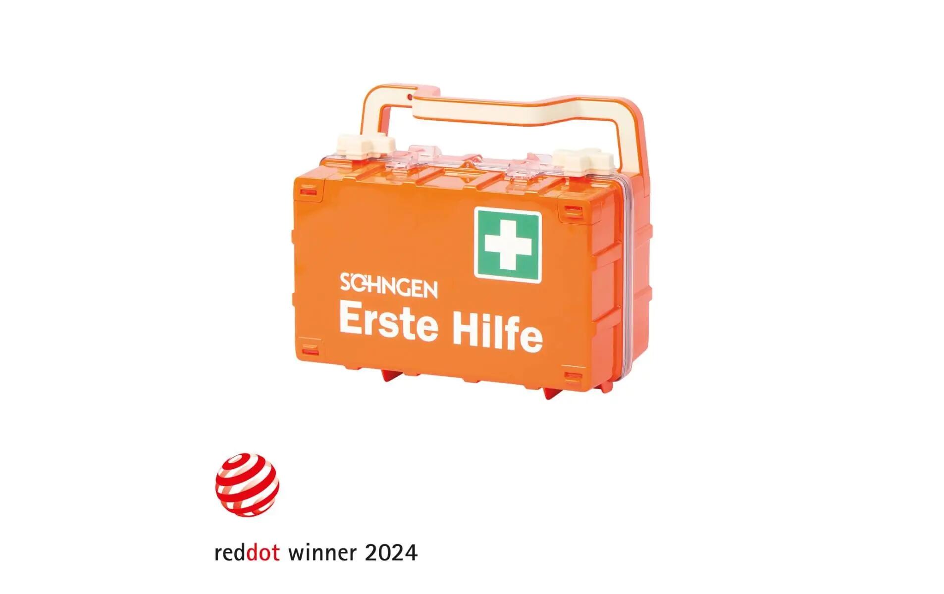 SÖHNGEN Kit de premiers secours DYNAMIC-GLOW DIN 13157 Orange S 2/3