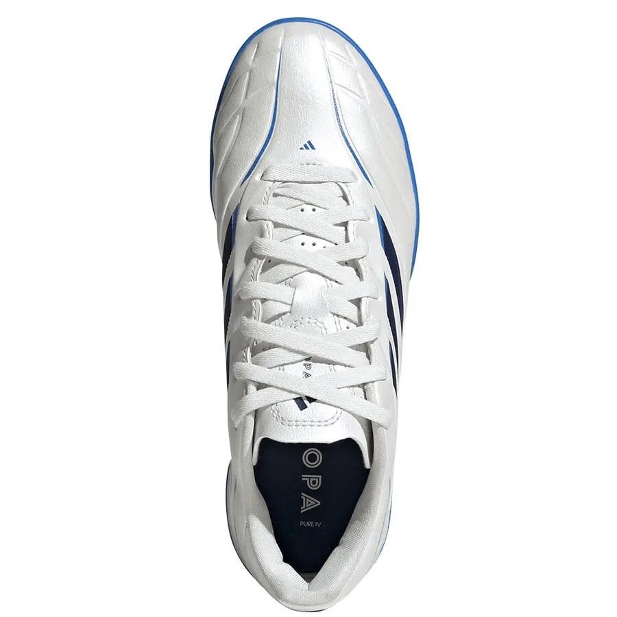 Ghete fotbal Adidas Copa Pure IV alb 38.5 Teren sintetic 5/7