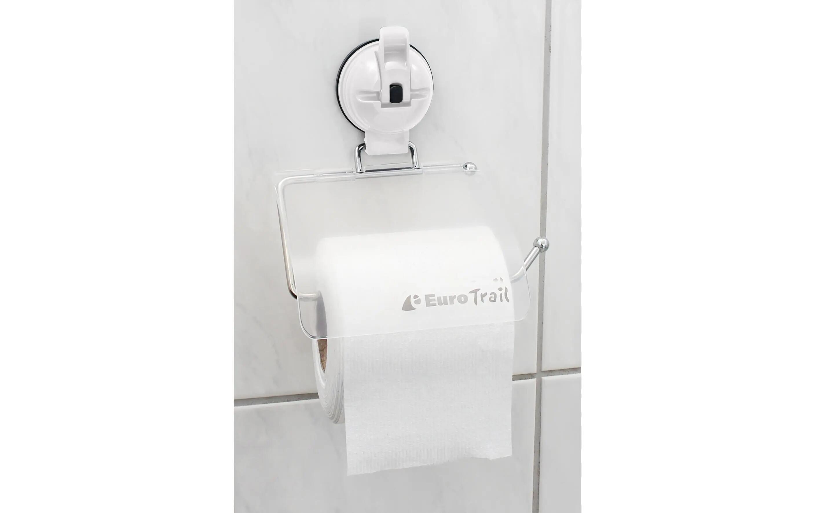 Eurotrail Portarotolo WC con ventosa 3/3