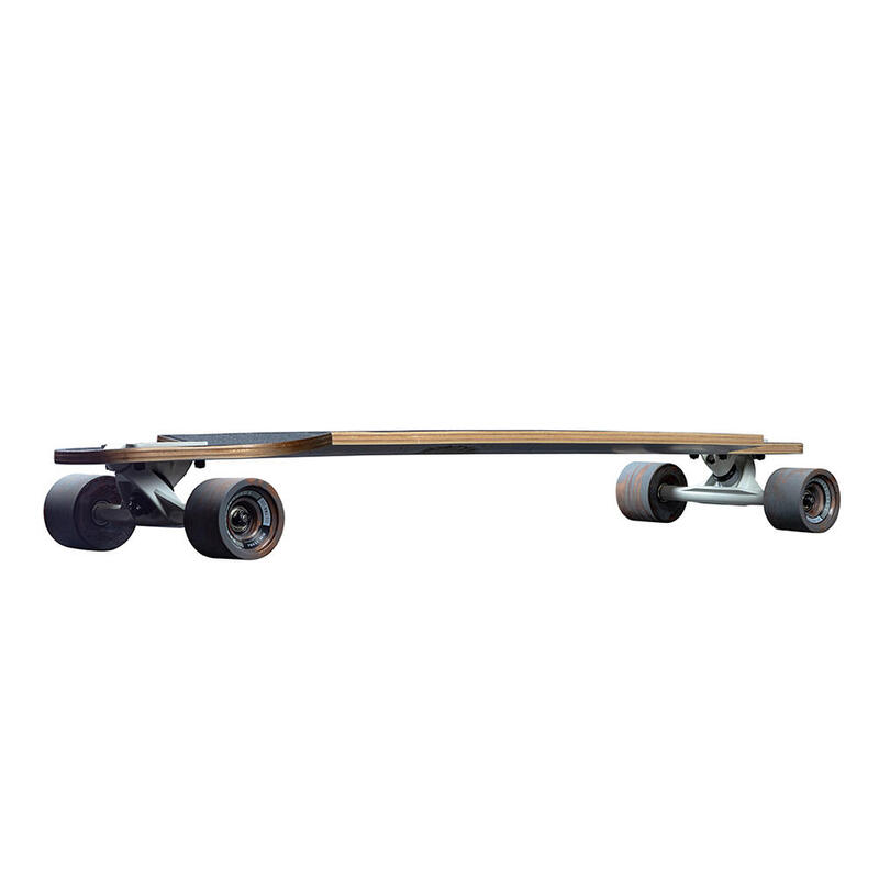 RAM Longboard complet 36.5" x 10" ABEC 9 Nivo blanc - beige