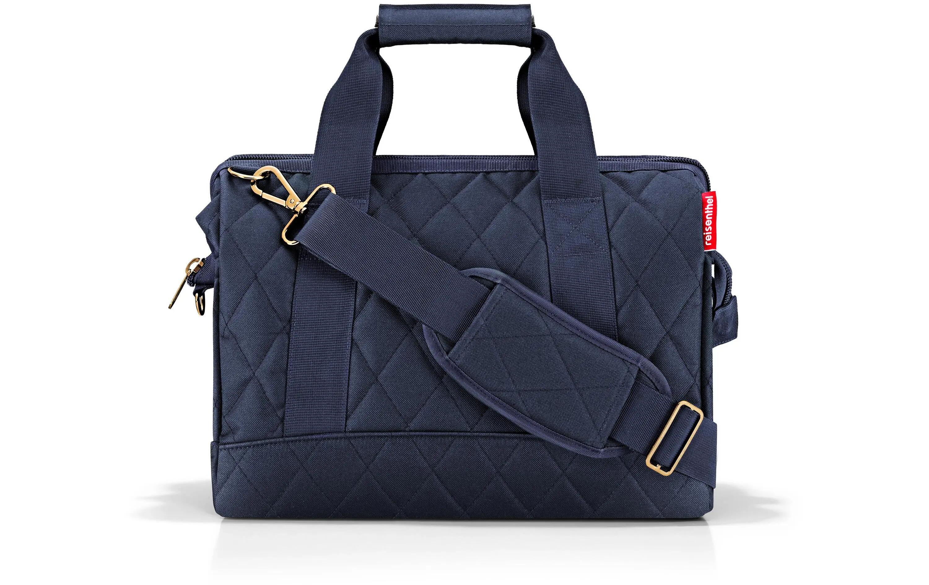 Reisenthel Allrounder M Borsa a Tracolla Rhombus Midnight Gold 2/3