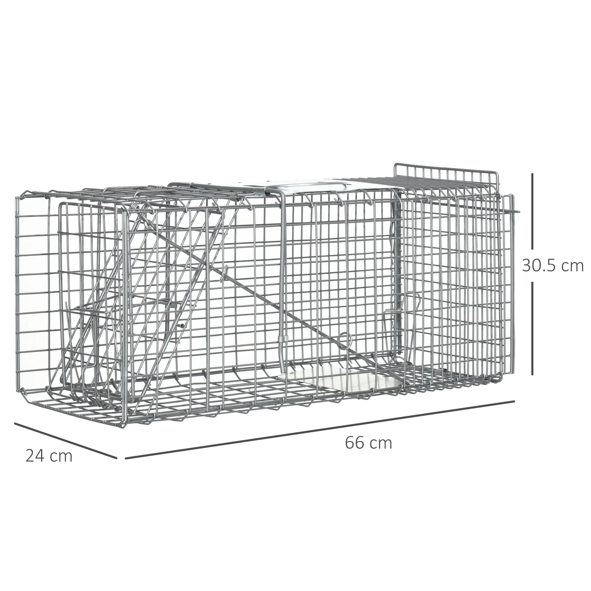 Piège pliable en acier pour rats, souris et ragondins 5/9