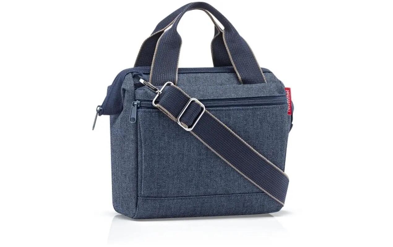 Reisenthel Allrounder Cross Sac Bandoulière Herringbone Dark Blue 3/3