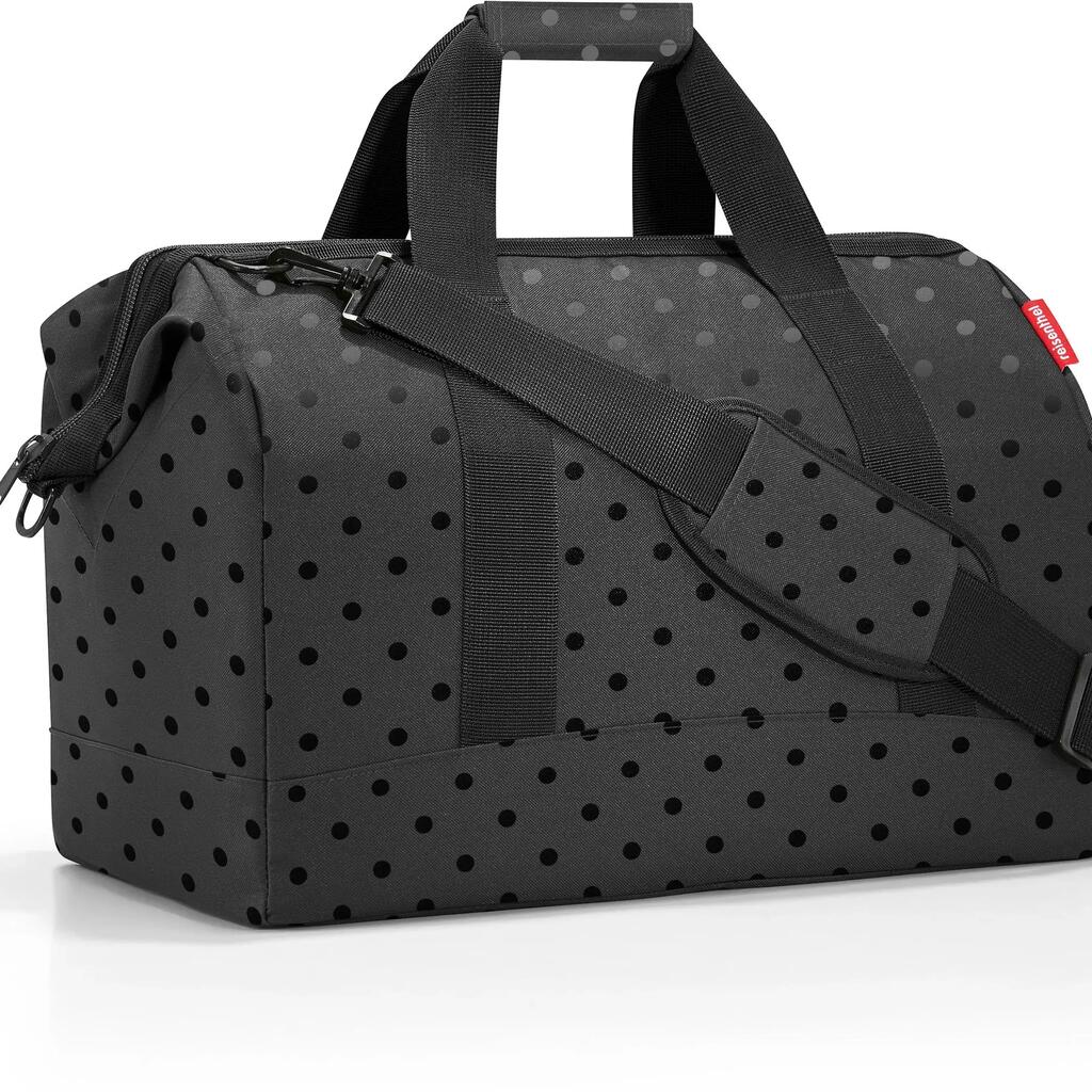 Reisenthel Allrounder L Glossy Dots Black Shoulder Bag 30 l