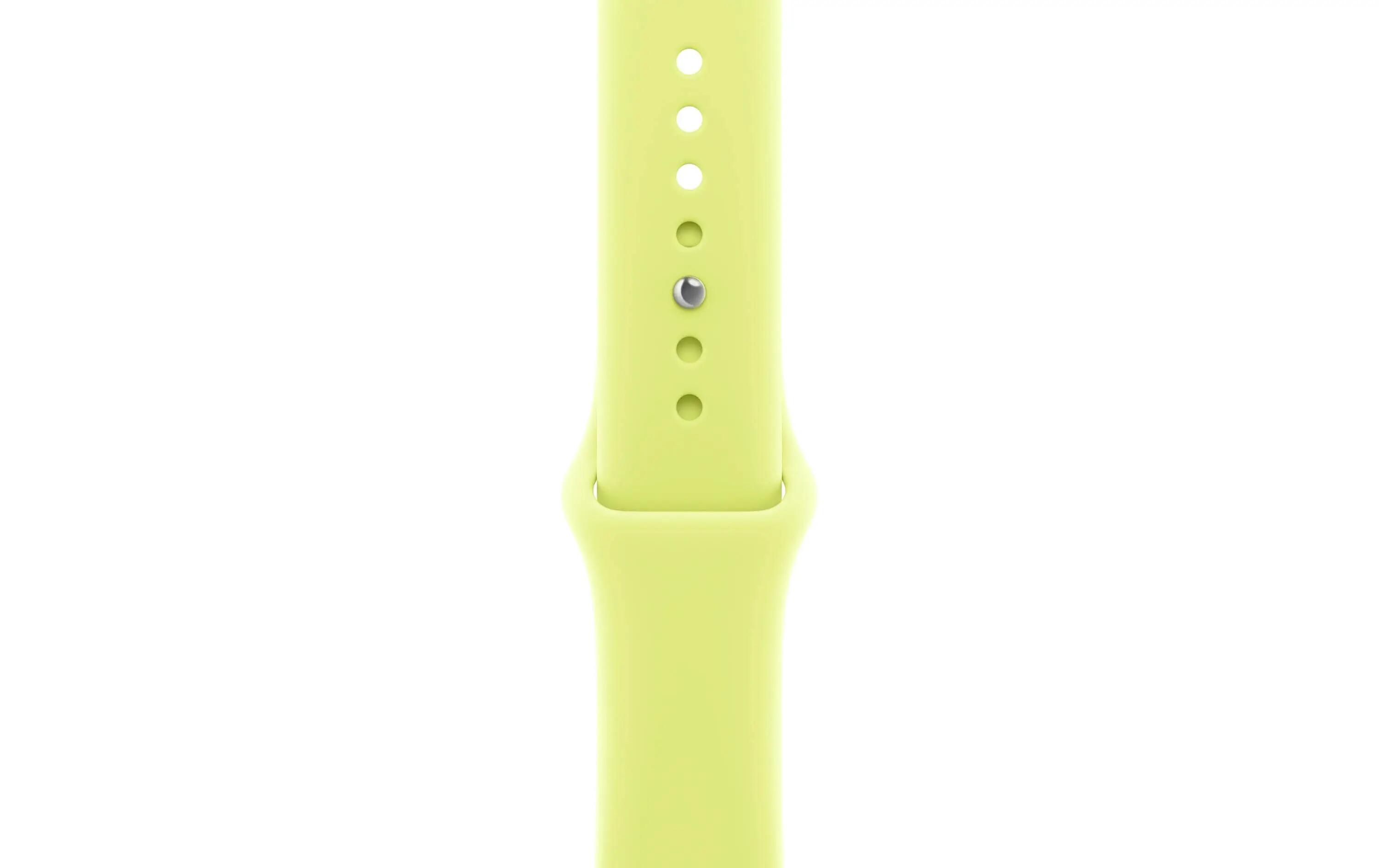 Apple Sport Band 40 mm Jaune Néon M/L 2/2