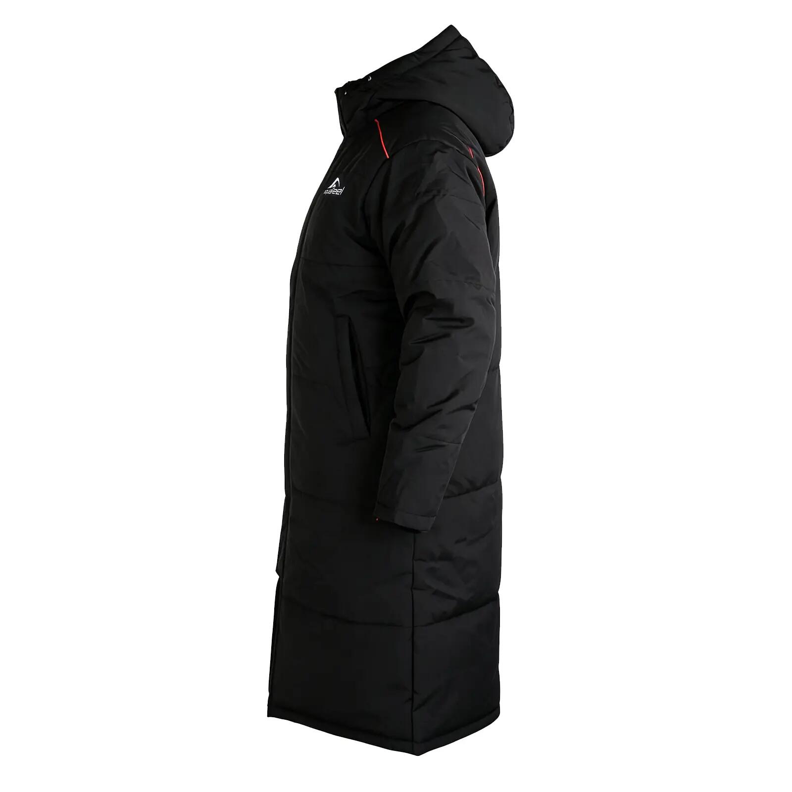 Wärmemantel Wassersport funktional wasserdicht warm Unisex – Waterproof Schwarz 3/6
