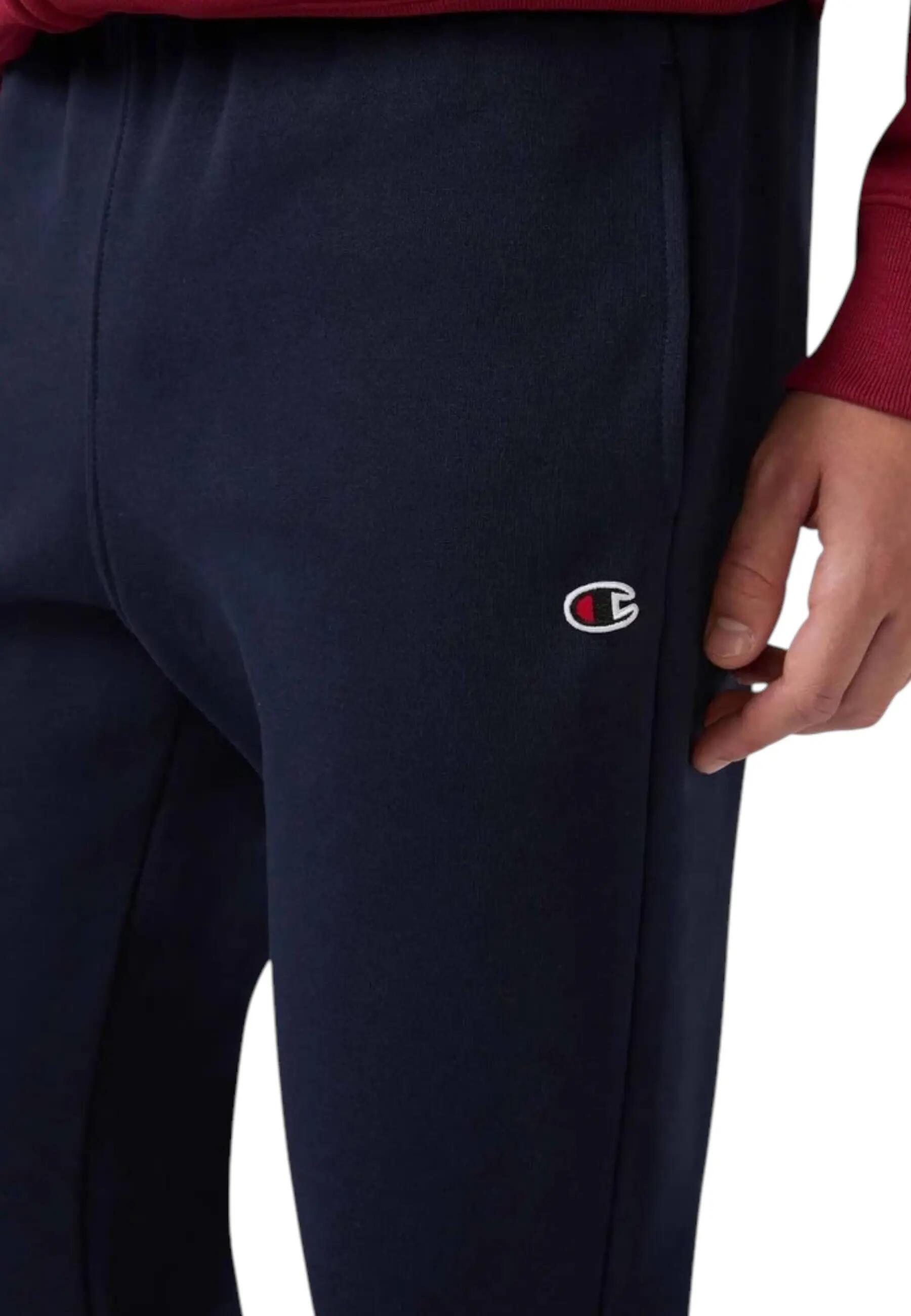 Champion - Survêtement Homme Zippé à Capuche Molleté, Bordeaux 4/5
