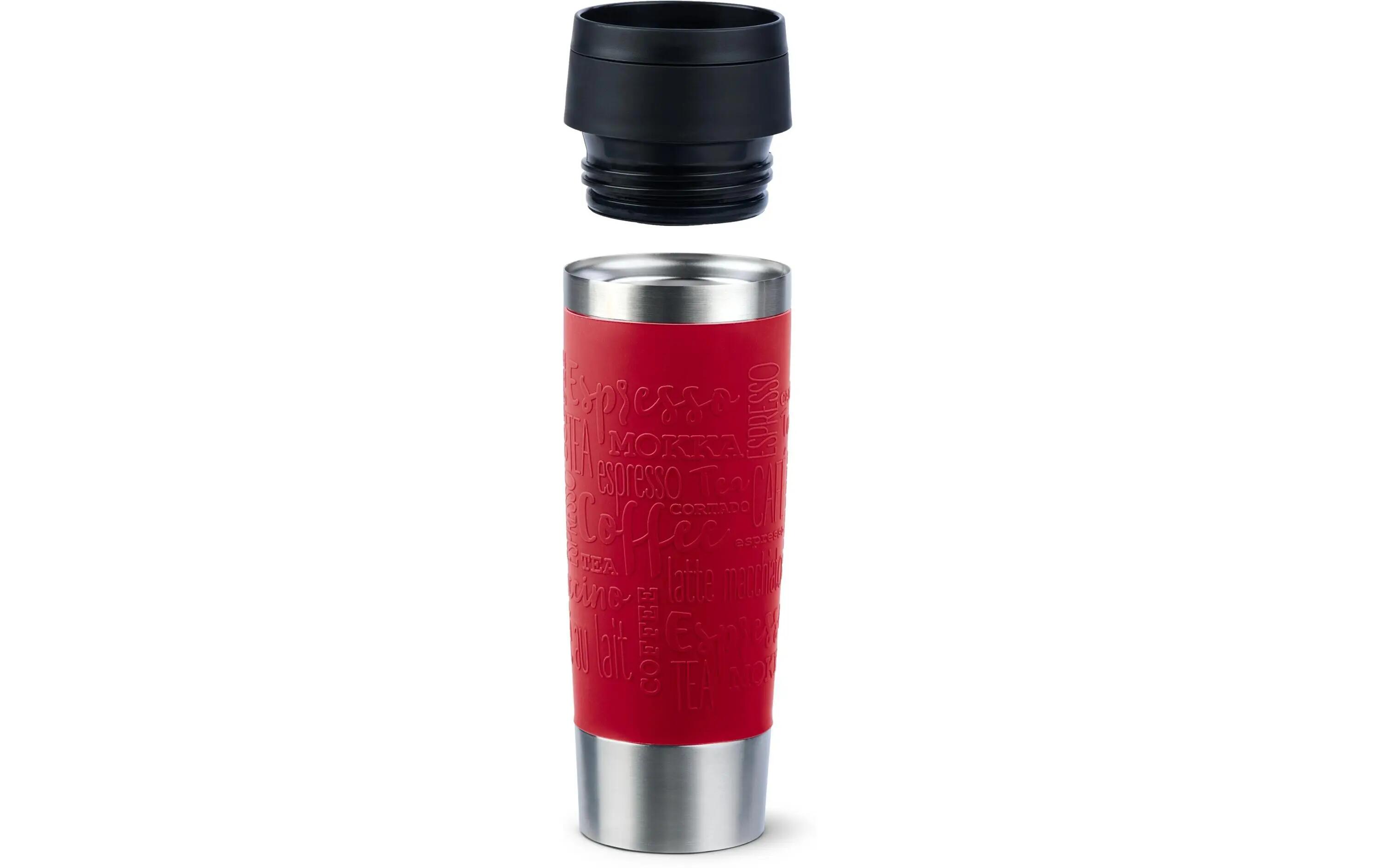 Emsa Classic Thermobecher 500 ml Dunkelrot 3/3
