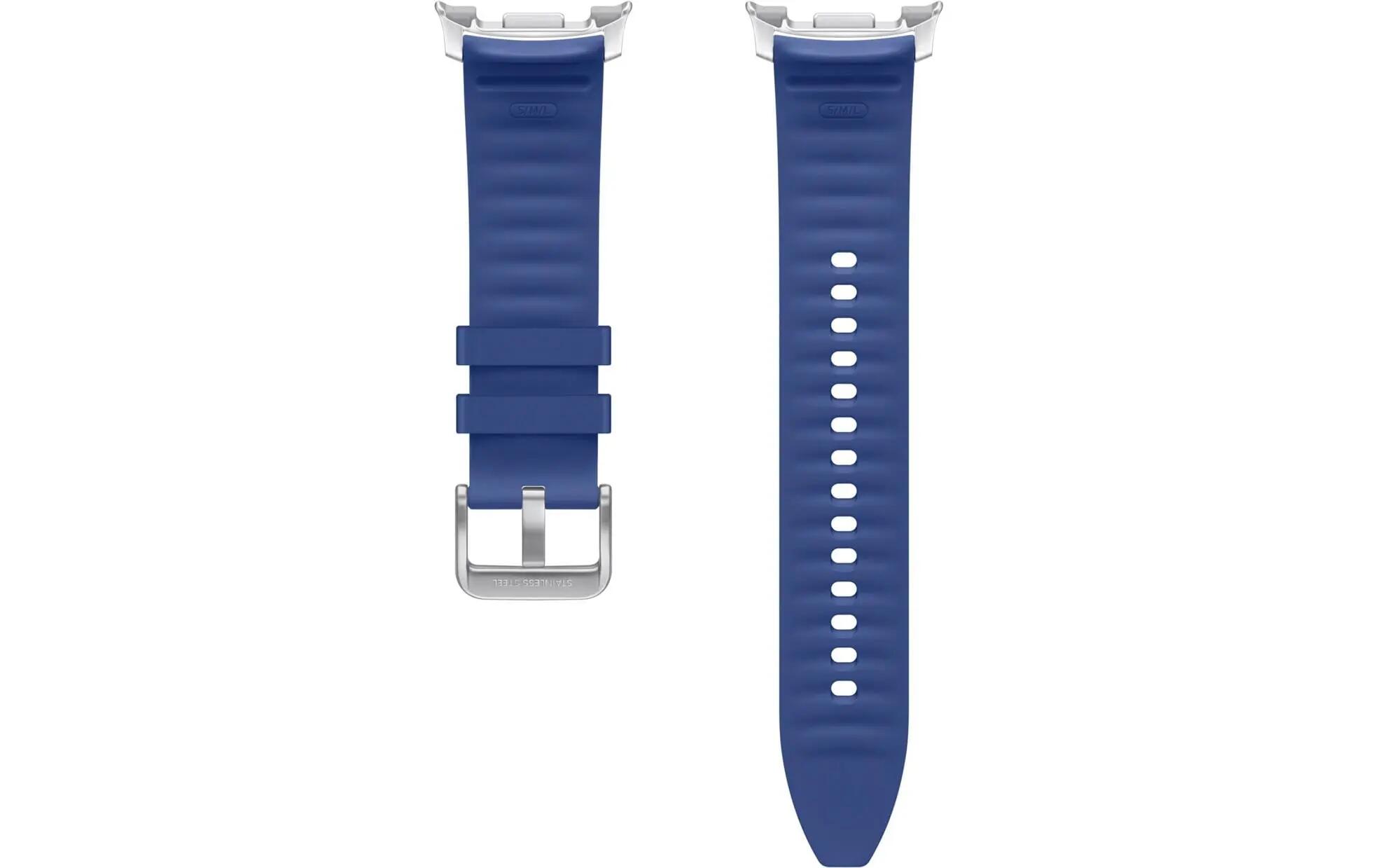 Samsung Hybrid Leather Band Watch8 S/M/L Blu 2/3