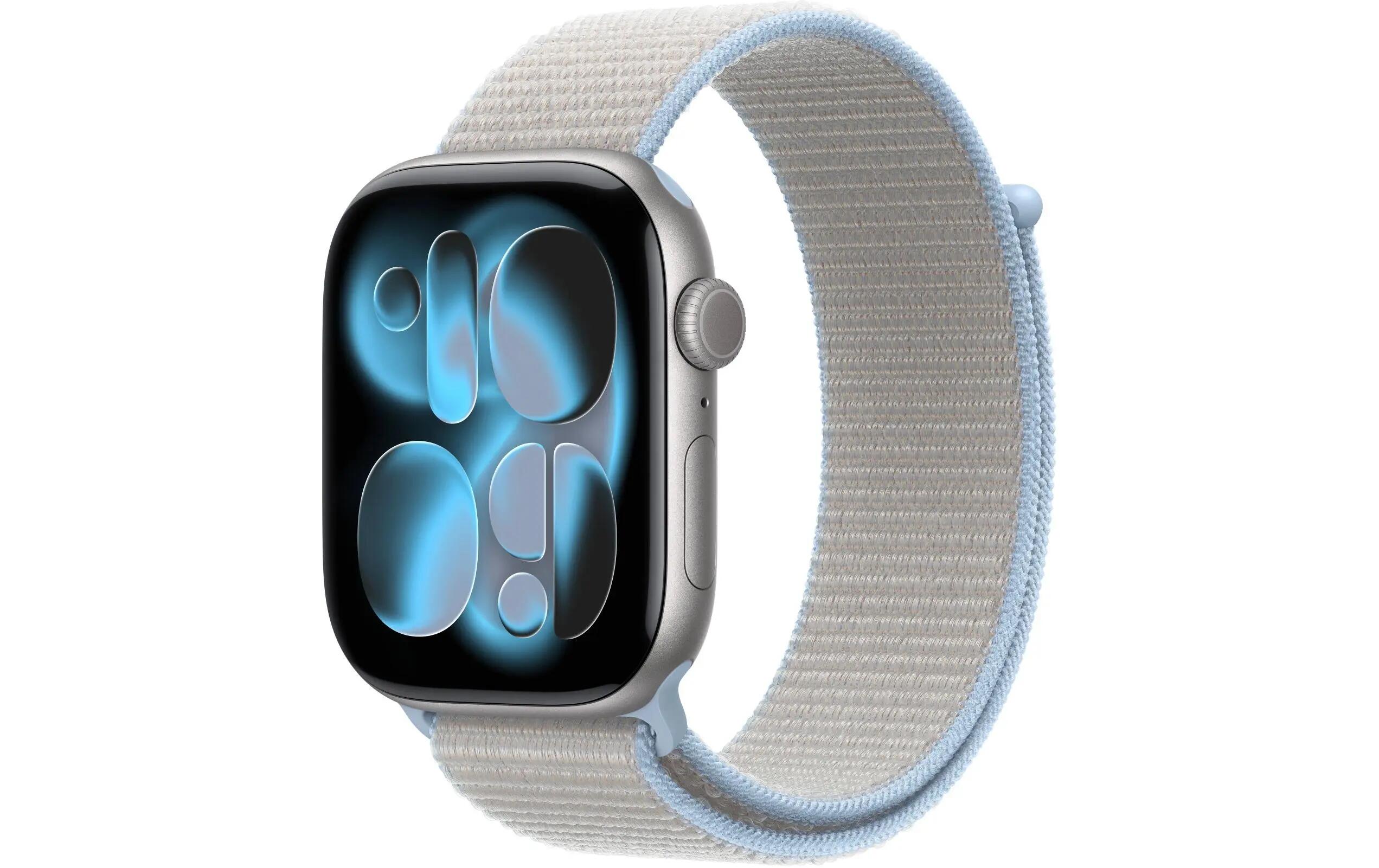 Apple Sport Loop Bracelet 46 mm Blue Mist 2/3