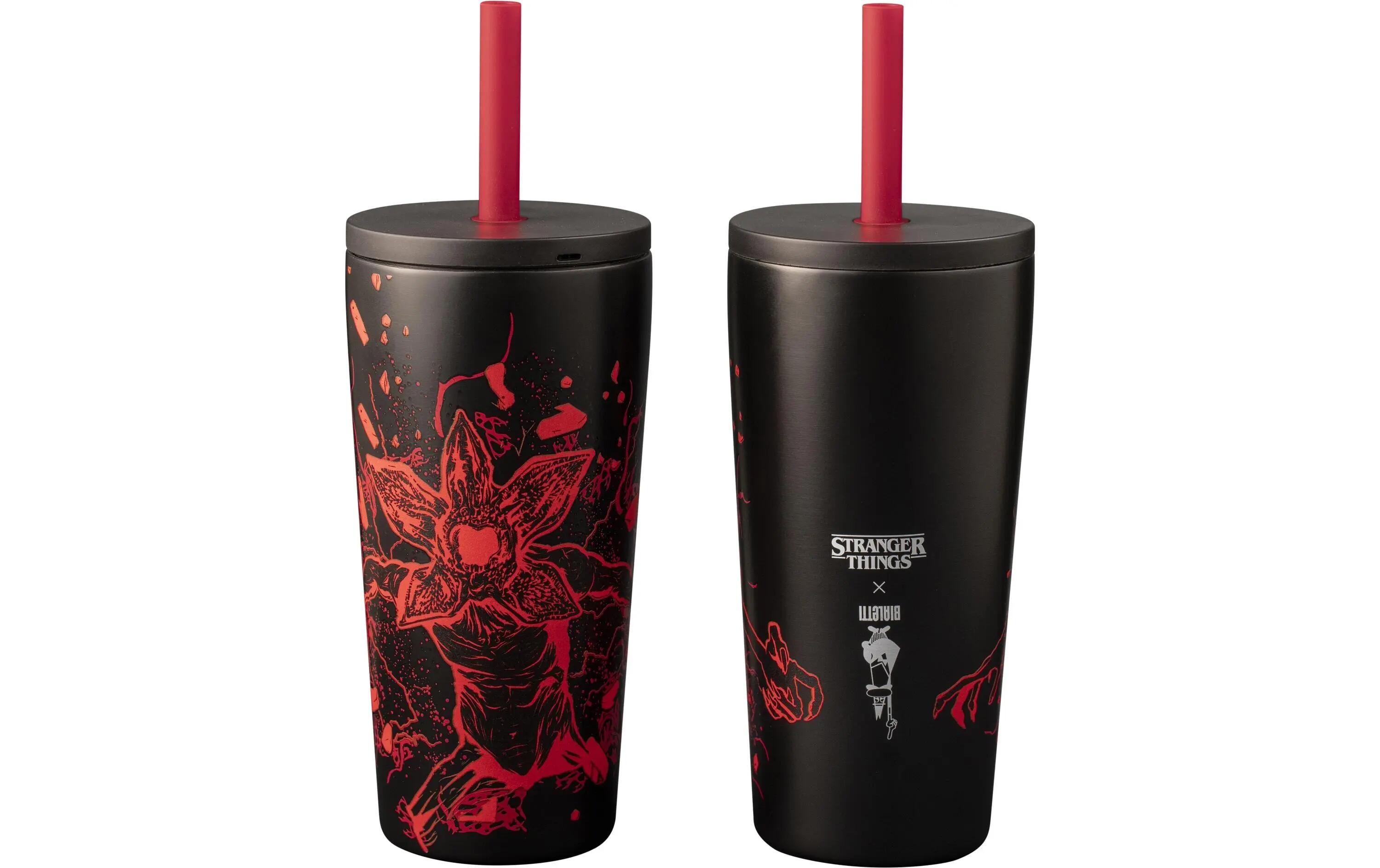 Bialetti Gobelet Stranger Things 600 ml Noir/Rouge 3/3