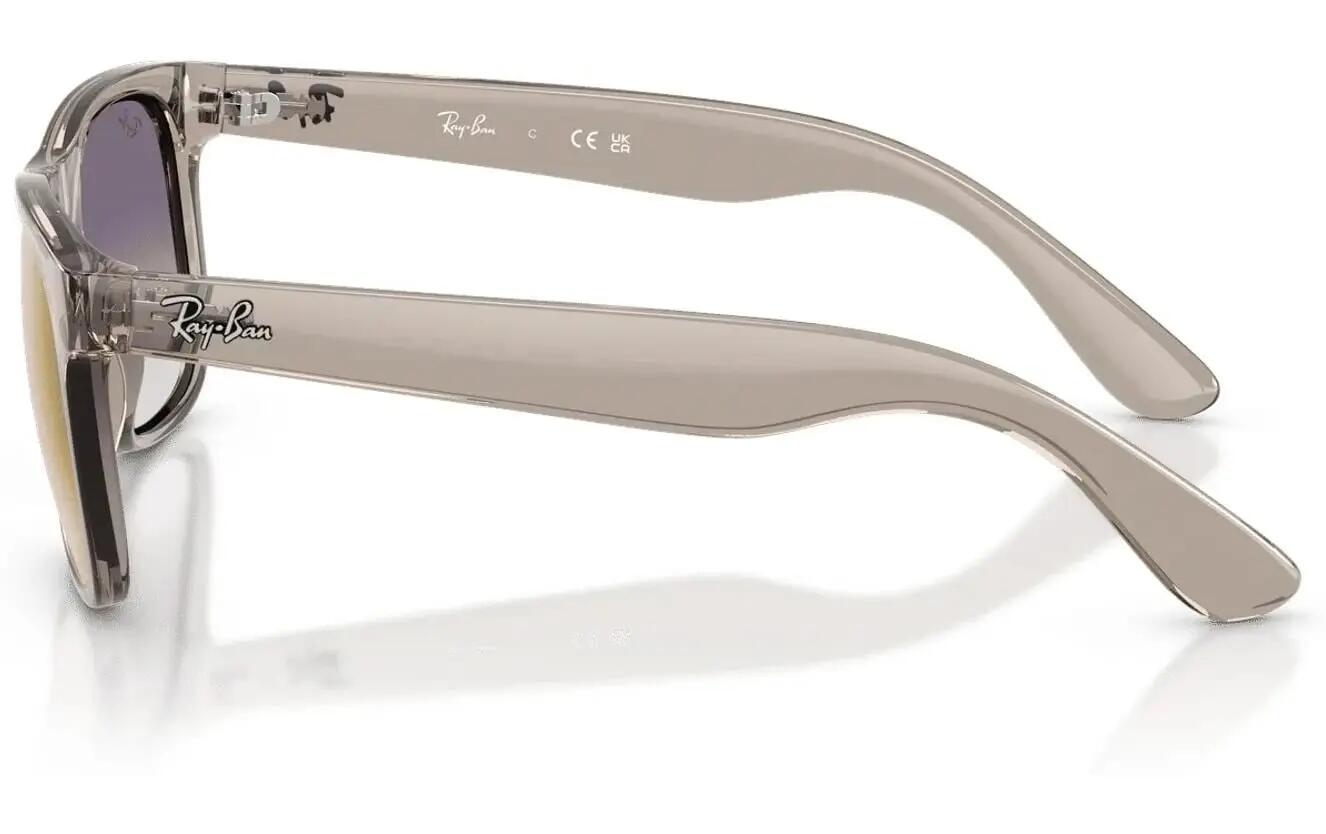 Ray-Ban Junior Justin Kinder-Sonnenbrille Transparent/Grau 3/3